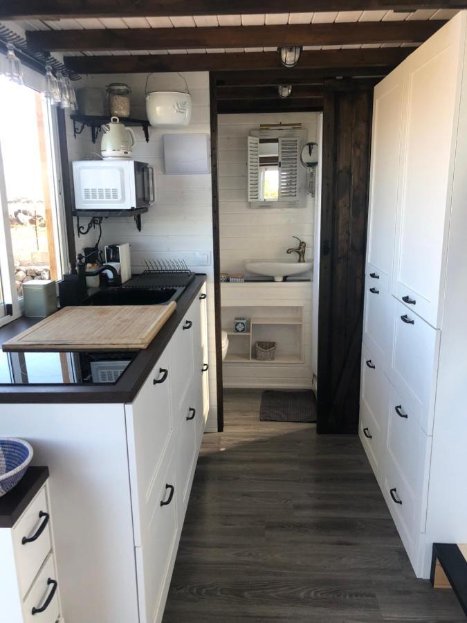Tinyhouse Luna With Ac, Bbq And Beautiful View La Vegueta المظهر الخارجي الصورة