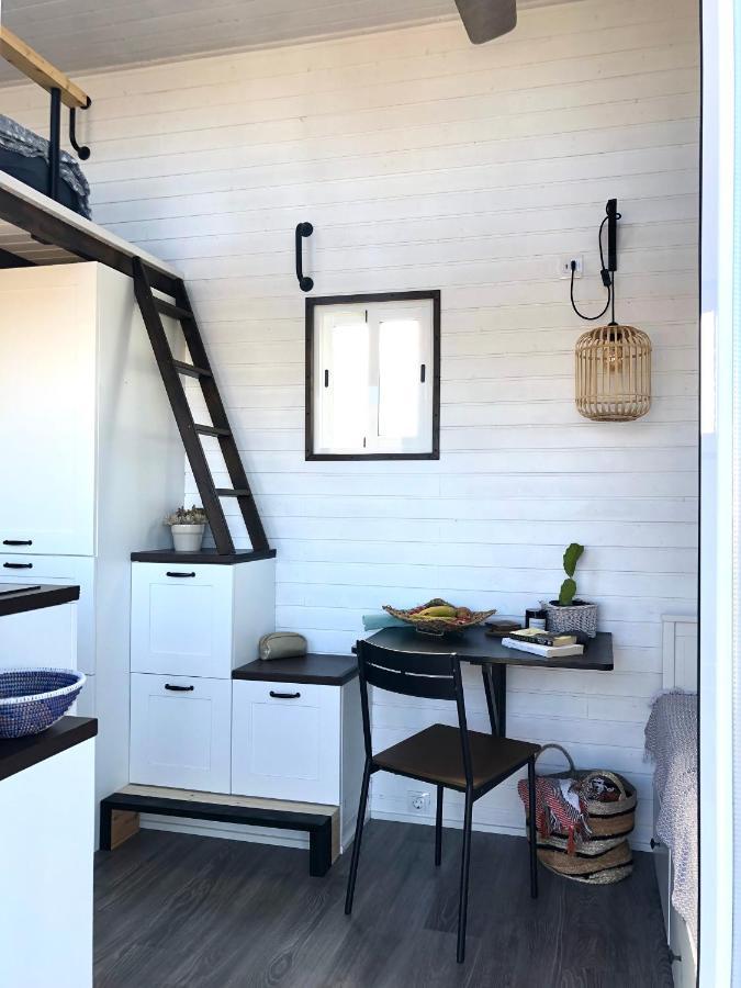 Tinyhouse Luna With Ac, Bbq And Beautiful View La Vegueta المظهر الخارجي الصورة