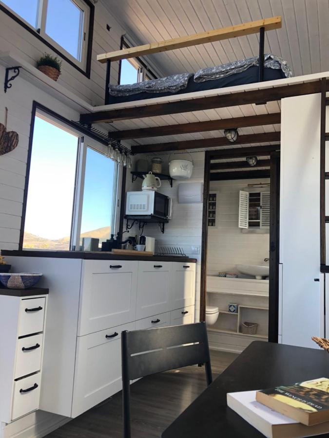 Tinyhouse Luna With Ac, Bbq And Beautiful View La Vegueta المظهر الخارجي الصورة