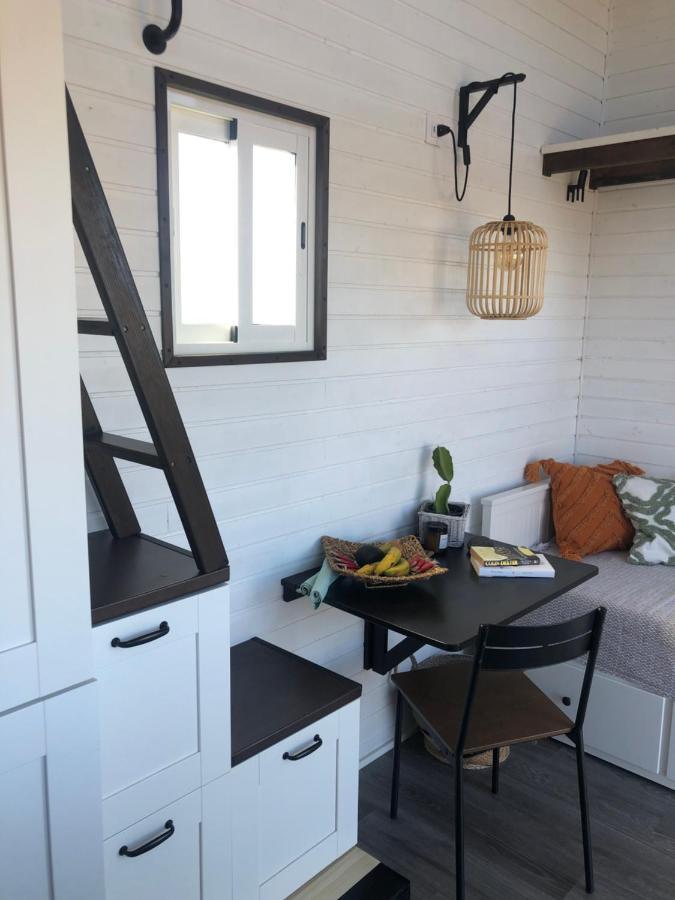Tinyhouse Luna With Ac, Bbq And Beautiful View La Vegueta المظهر الخارجي الصورة