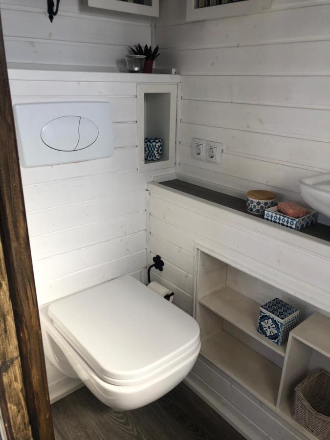 Tinyhouse Luna With Ac, Bbq And Beautiful View La Vegueta المظهر الخارجي الصورة