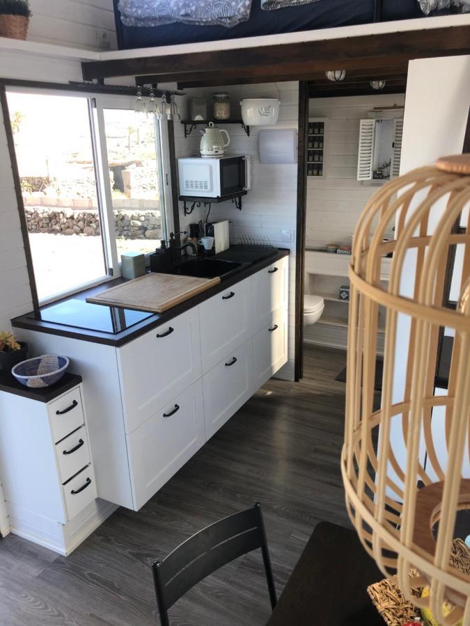 Tinyhouse Luna With Ac, Bbq And Beautiful View La Vegueta المظهر الخارجي الصورة