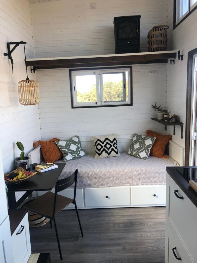 Tinyhouse Luna With Ac, Bbq And Beautiful View La Vegueta المظهر الخارجي الصورة