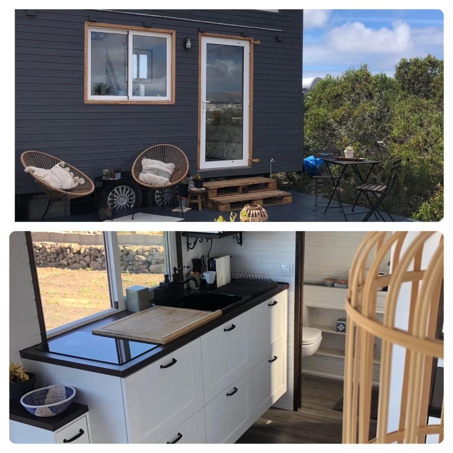 Tinyhouse Luna With Ac, Bbq And Beautiful View La Vegueta المظهر الخارجي الصورة